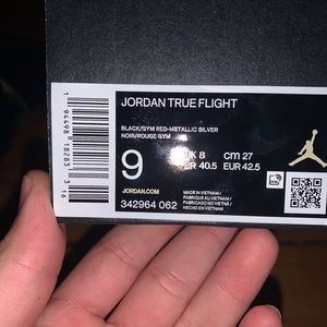 Jordan true flight